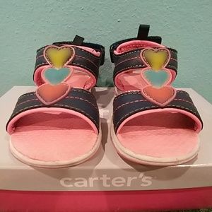 Carter's Sparkly light up Sandals size 6